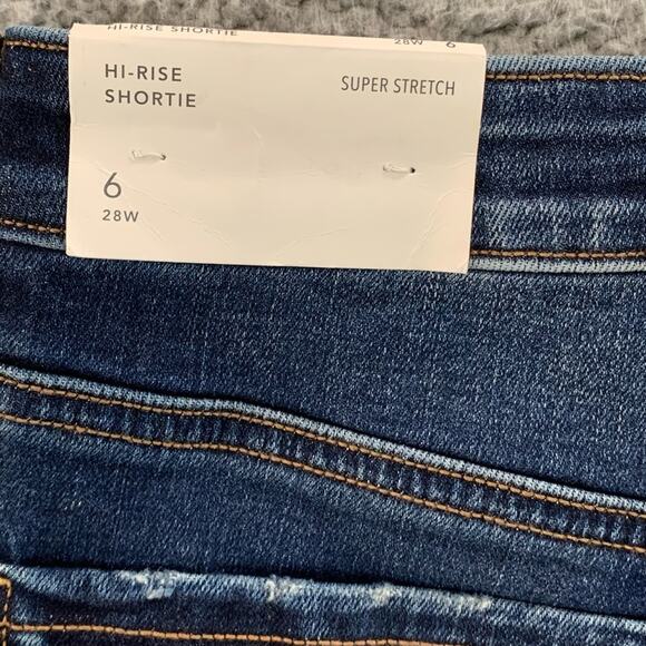 American Eagle Super Stretch Hi-Rise Shortie Women's Shorts  NWT  -   Size:  6 - Picture 12 of 14